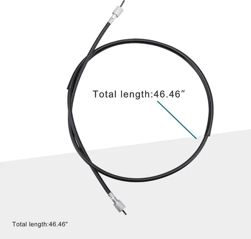 Vista 2 de GOOFIT Cable de velocímetro de 46.46 pulgadas para scooter ATV Go Kart de 150cc-250cc