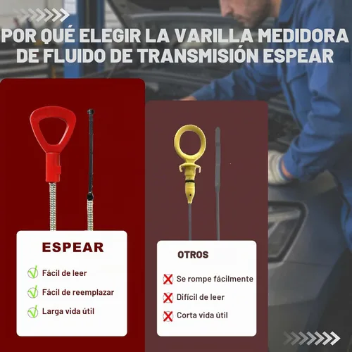 Vista 6 de Repuesto de herramienta de varilla de líquido de transmisión para Mercedes Benz y Dodge Sprinter Freightliner Van 722.6 722.7 722.8 722.9, reemplaza