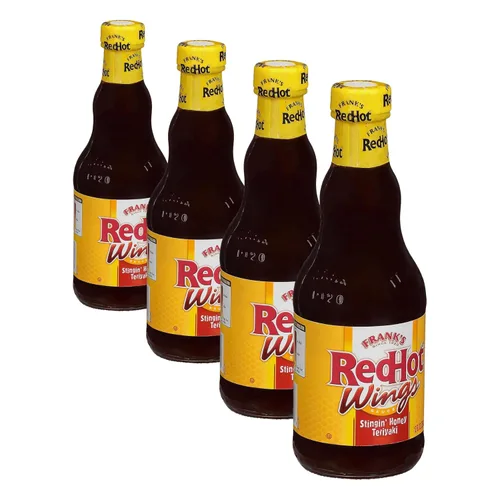 Vista 8 de Frank's RedHot Stingin' Honey Teriyaki Wings Sauce, 12 fl oz