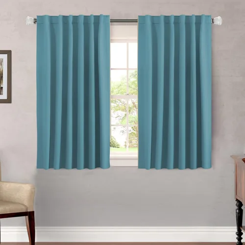 Vista 209 de H.VERSAILTEX Cortinas Opacas con Aislamiento Térmico, Paneles de Tratamiento de Ventanas que Oscurecen la Habitación, Cortinas Opacas para Sala