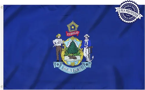 Vista 11 de Bandera del estado de Alabama de 3 x 5 pies para exteriores, doble cara, 3 capas, poliéster, AL Alabama, banderas con 2 ojales de latón