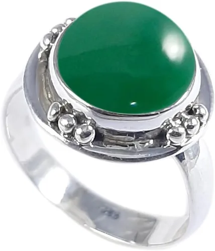 Vista 9 de Anillo de plata esterlina 925 para las mujeres joyas de piedras preciosas anillo joyería de moda para su venta Helloween (R-1369)