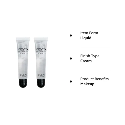 Vista 4 de Brillo de labios Cherimoya Max Clear Lip Polish