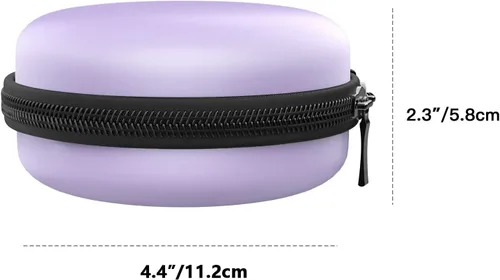 Vista 13 de MoKo Caja de almacenamiento compatible con Apple Watch Series 11/10/9/8/7/6/5/4/3/2/1/SE3/SE2/SE, funda protectora portátil de viaje para AirPods