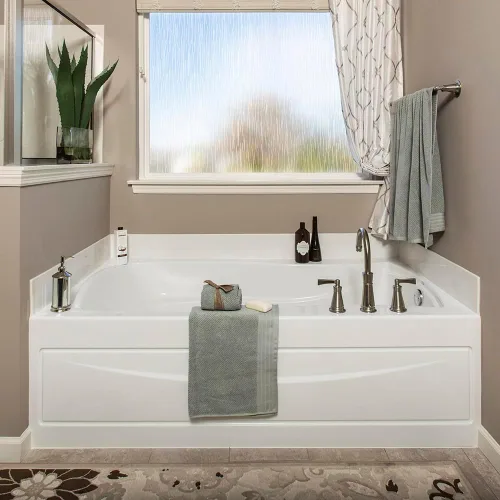 Vista 4 de Gila® Lámina de cristal para decoración de privacidad en cascada, adherencia estática, sin pegamento, sin adhesivo, 3 pies x 6.5 pies