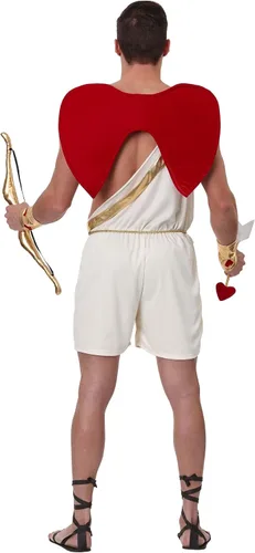 Vista 4 de Adult Cupid Costume for Men, God of Love Halloween Costume, Match Maker Outfit, Roman God of Desire Dressup