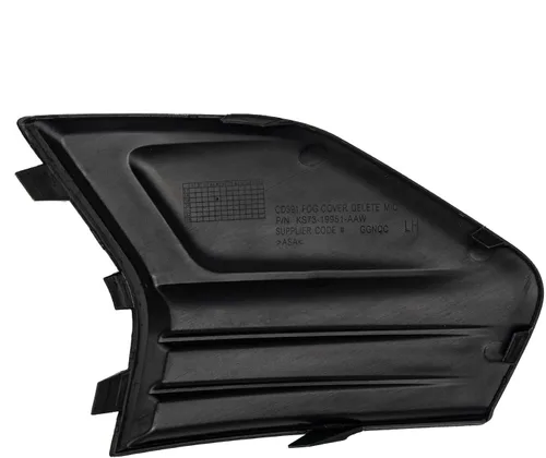 Vista 6 de BXZ Cubierta de luz antiniebla para parachoques delantero izquierdo con bisel negro mate, compatible con Ford Fusion 2019 2020