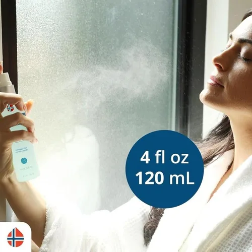 Vista 5 de Geir Ness Skin of Norway - Spray hidratante facial con arándanos y lavanda fresca, spray hidratante facial, cuidado calmante ligero