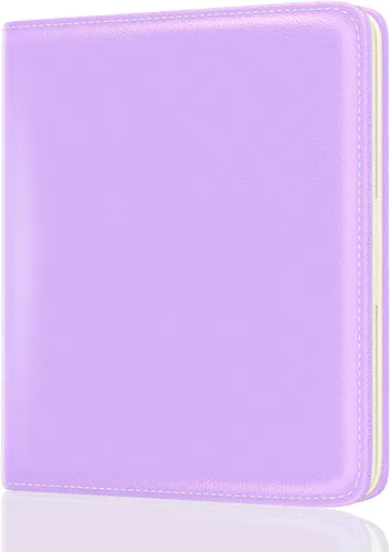 Vista 26 de Rouidr Billetera para mujer, cartera pequeña y delgada con RFID para mujer, bonito bolsillo de cuero plegable para tarjetas de crédito, mini Hoja