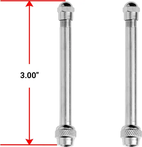 Vista 2 de Pacific Dualies 18099 Extensión de vástago recto de 3 pulgadas - Juego de 2