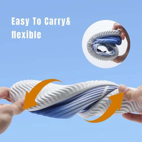 Vista 6 de Tenis impermeables para hombres y mujeres, descalzo, calcetín acuático de secado rápido para usar al aire libre, calzado deportivo para kayak