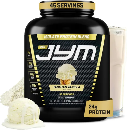 Vista 8 de JYM Supplement Science Pro JYM Proteína en Polvo Sabor Galleta de Chocolate Crujiente - Aislados de Proteína de Suero, Caseína y Proteína de Leche