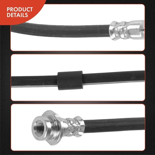 Vista 5 de A-Premium Manguera hidráulica de freno delantero del conductor compatible con Infinit G35 2003-2007 y Nissan 350Z 2003-2009, reemplazo # H620521