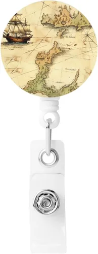 Vista 14 de Soporte retráctil para tarjetas de identificación con estampado de piedras de hierba, clips de carrete de insignia, lindo clip para tarjetas