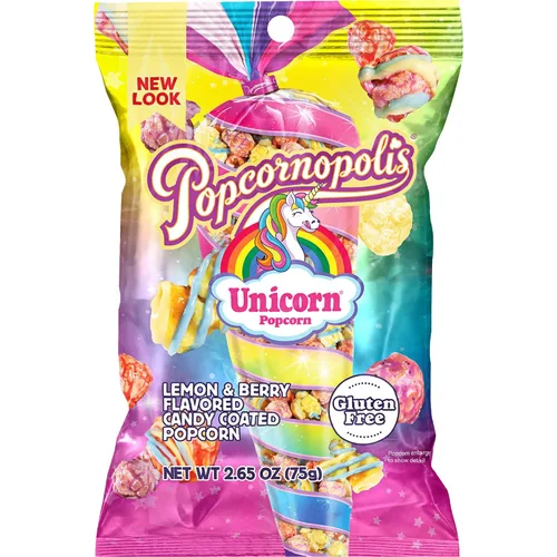 Vista 10 de Bolsa de 9.5 oz de palomitas de maíz con sabor a caramelo de Popcornopolis