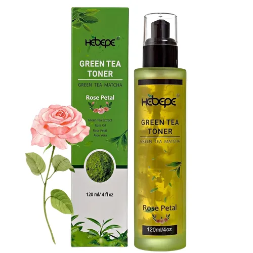Vista 10 de Green Tea Matcha - Tóner facial con agua de coco, refrescante y calmante con aceite de jojoba, aceite de ricino, filtrado de caracol, 4.1 fl oz