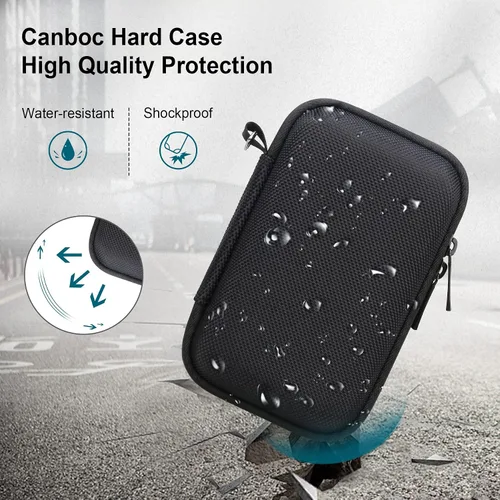 Vista 4 de Canboc Funda de transporte para cámara digital Kodak PIXPRO WPZ2, resistente e impermeable, bolsa de fotografía subacuática, bolsillo de malla