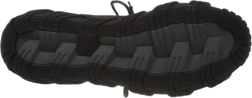 Vista 4 de Caterpillar P723551 - Zapatillas de deporte de piel electrochapada, color negro