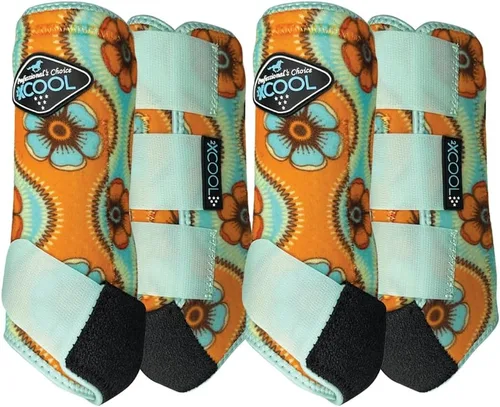 Vista 20 de Professional's Choice 2XCOOL - Botas deportivas para caballos medicinales, diseño protector y transpirable para máxima comodidad y durabilidad