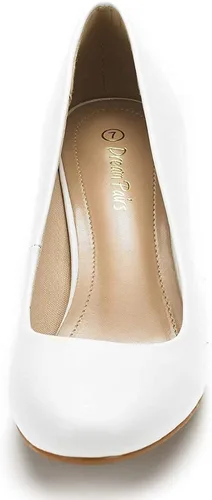 Vista 4 de DREAM PAIRS Luvly - Zapatos de tacón bajo para mujer