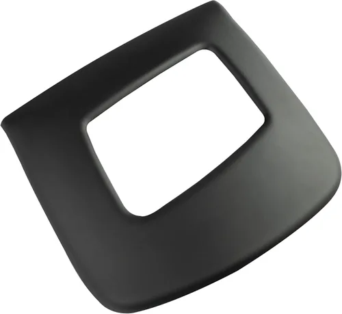 Vista 5 de DashSkin HUD - Cubierta de bisel compatible con Chevrolet Corvette 1997-2004 en negro, piel de bisel de salpicadero, tapa de plástico moldeado duro