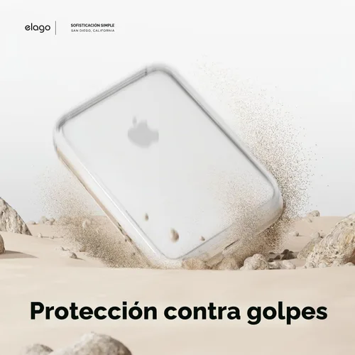 Vista 4 de elago Funda híbrida transparente para batería MagSafe