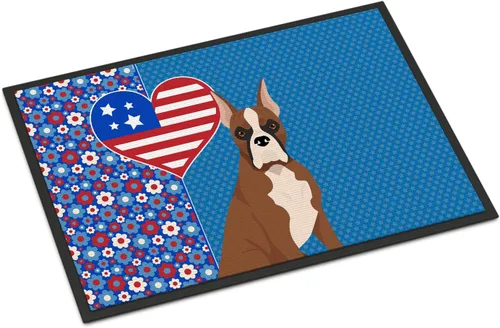 Vista 58 de Caroline's Treasures WDK5119JMAT Airedale Terrier USA - Tapete para interiores o exteriores, 24 x 36 pulgadas, tapete para puerta delantera