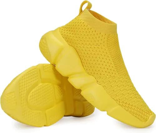 Vista 5 de Casbeam - Tenis para niños y niñas, transpirables, ligeros, casuales, zapatos deportivos para correr, caminar