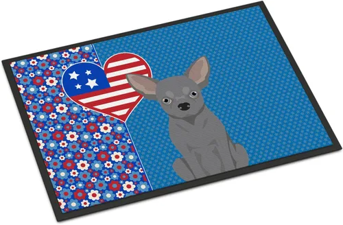 Vista 76 de Caroline's Treasures WDK5119JMAT Airedale Terrier USA - Tapete para interiores o exteriores, 24 x 36 pulgadas, tapete para puerta delantera