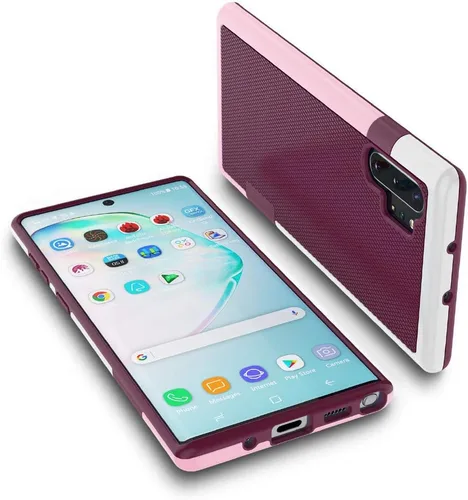 Vista 38 de Jeylly Funda para Galaxy S7, [3 colores] Slim Hybrid Impact Rugged Soft TPU Negro