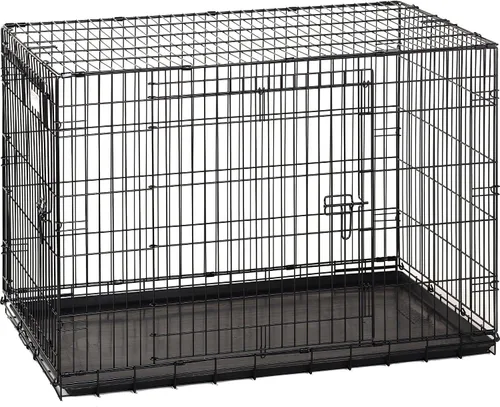 Vista 12 de Jaula grande con doble abertura Precision Pet, negra, Negro