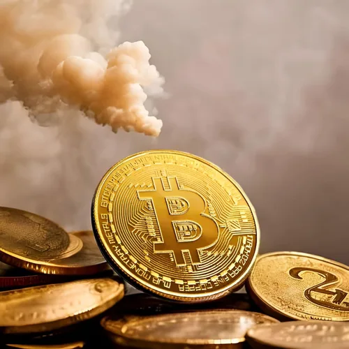 Vista 8 de Moneda de Bitcoin Edición de Coleccionista - Criptomoneda conmemorativa coleccionable en caja protectora de acrílico - Perfecta para entusiastas