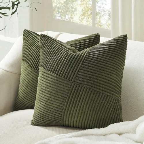 Vista 28 de Topfinel Juego de 2 fundas de almohada decorativas negras de 16 x 16 pulgadas para sofá, cama, decoración rústica estilo bohemio para el hogar
