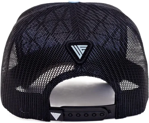Vista 4 de Urban Effort Trucker Hat for Men - Mesh Back Baseball Cap, 5 Panel Snapback Hats for Men and Women, Adjustable Curved Brim Trucker Hats Azul bebé