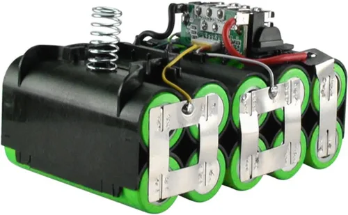 Vista 5 de 18V 20V 4.0Ah 5.0Ah 10-Cell 18650 - Carcasa de batería de repuesto para Dewalt DCB200, DCB201, DCB203, DCB204, DCB205 Kit de reparación de bricolaje