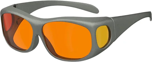 Vista 33 de Eyekepper Blue Light Reduction Fitover Glasses with Amber Lens Computer Glasses for Digital Screen,Wear Over Most Eyewear or Alone for