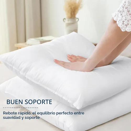 Vista 5 de OTOSTAR Juego de 4 rellenos de almohada de 20 x 20 pulgadas, rellenos de almohada cuadrados decorativos, fundas de almohada esponjosas de alta