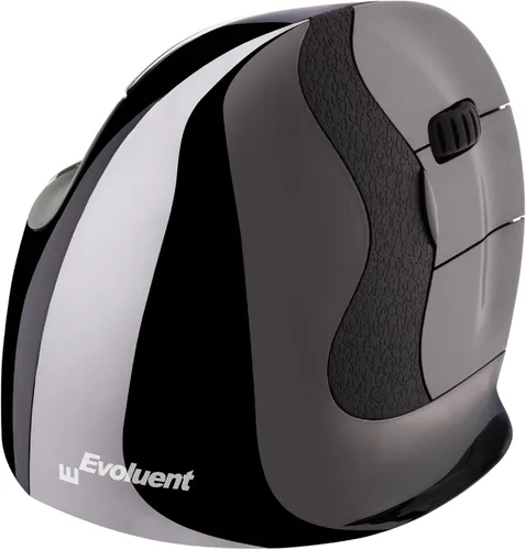 Vista 12 de Evoluent – Inventor de El Ratón Vertical – Ratón vertical ergonómico VMDM para diestros, USB cableado, mediano, diseñado para la comodidad, reduce