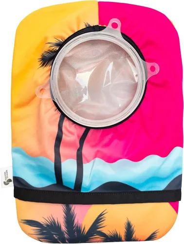 Vista 9 de Funda elástica beige para bolsa de ostomía Bolsas de colostomía, estoma e ileostomía ajustables y de moda Beige, 5x8 (orificio pequeño)