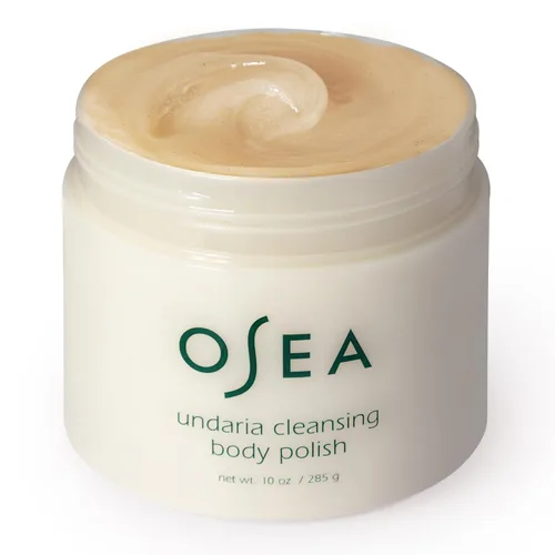 Vista 6 de OSEA Undaria - Esmalte corporal limpiador de 10 onzas, exfoliante corporal AHA con piedra pómez y algas marinas