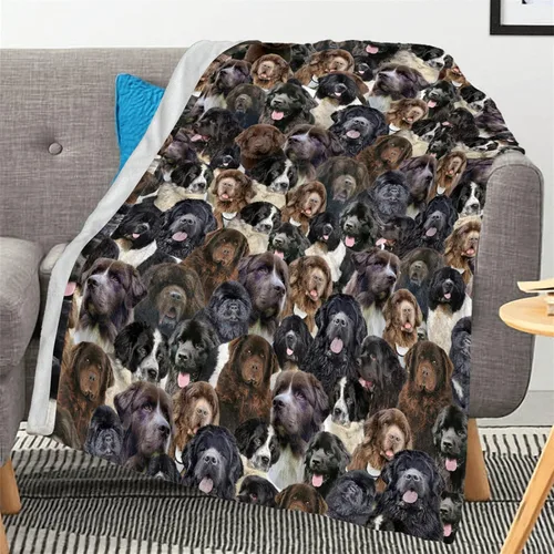 Vista 20 de Airedale - Manta de regalo para perro, linda manta de franela estampada para cama, sofá, sofá