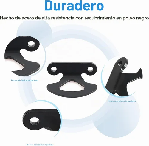 Vista 3 de Juego de 4 anclajes de anclajes de amarre para cama interior compatibles con F150 2000-2017 Styleside 2004-2017 y Explorer Sport Trac 2001-2010