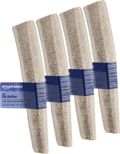 Vista 14 de Marca Amazon – Cuerno de alce dividido Wag, desprendimiento natural, pequeño (mejor para perros de menos de 15 libras)