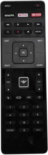 Vista 2 de Vizio XRT122 Control remoto para televisor para modelos de la serie E