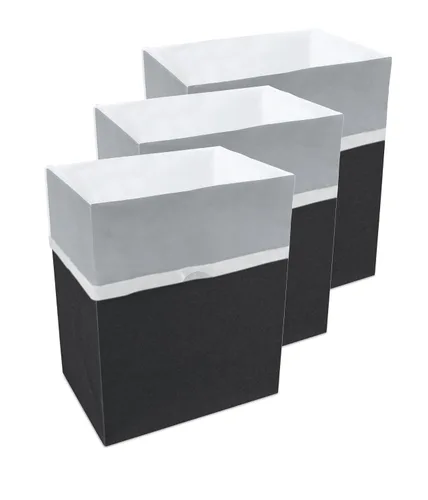 Vista 7 de Clean Cubes Botes de basura desechables de 13 galones, paquete de 3