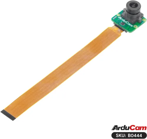 Vista 7 de Arducam para módulo de cámara Raspberry Pi 5, cámara de luz ultra baja a color IMX462, con lente M12 gran angular de 141 ° (H) y cámara web de alta