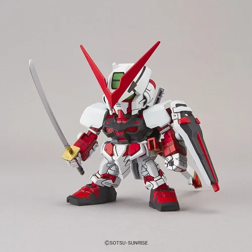 Vista 2 de Bandai Hobby SD EX-Standard 007 Astray Red Frame "Gundam Seed Astray" Kit de construcción