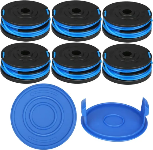 Vista 9 de THTEN Tapa de carrete de repuesto para recortadoras de cuerda Kobalt KST 120X-06 y KST 120X KST 2040-06 de 40 voltios Artículo 1520463,506892,808667