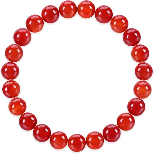 Vista 10 de Colección Cherry Tree - Pulseras de cuentas de gemas para mujeres y hombres, tamaños pequeños, medianos y grandes, cuentas redondas de 8 mm Cuarzo