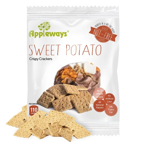 Vista 8 de Appleways Galletas de queso cheddar, patatas fritas de queso totalmente naturales envueltas individualmente, aperitivo de queso certificado Kosher